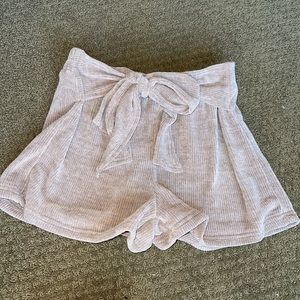 Style Rack soft light brown shorts, size S